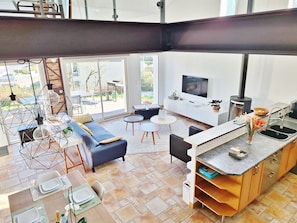 Área de sala de estar