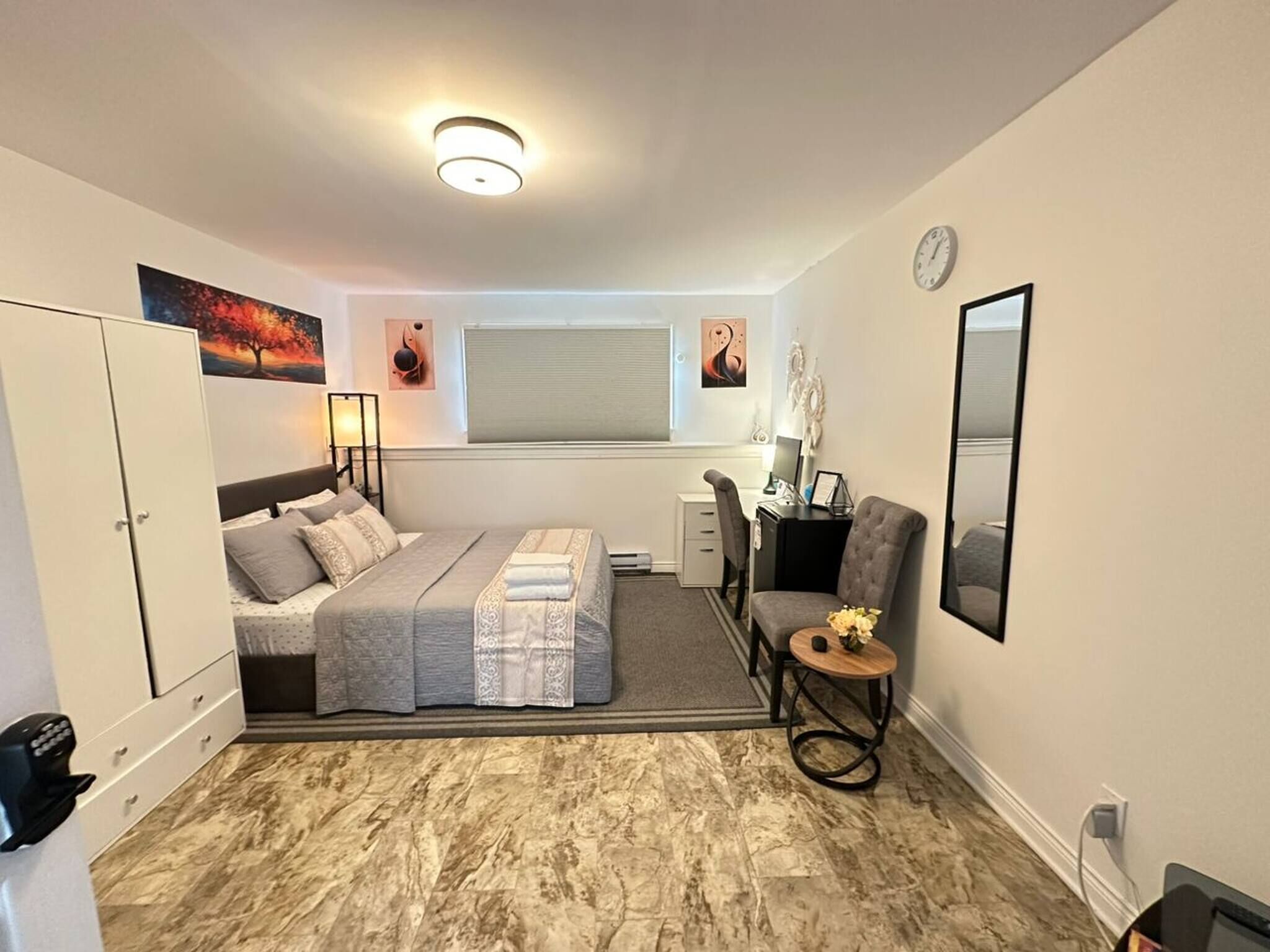 Rom, 1 soverom, tilgjengelighetstilpasset, byutsikt