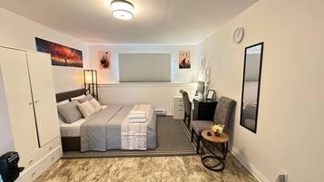 Rom, 1 soverom, tilgjengelighetstilpasset, byutsikt