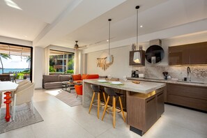 Interior - Stunning Beachfront 3BR Condo | Private Pool | Gym (Playa del Carmen)