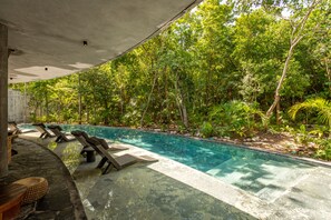 Pool - Chic Artist Penthouse 3 BR w. Private Pool & Maid (Tulum)
