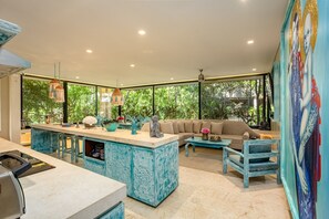 Interior - Chic Artist Penthouse 3 BR w. Private Pool & Maid (Tulum)