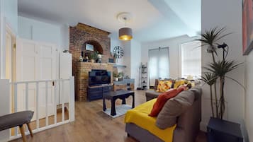 Family Apartment, 2 Bedrooms | Living area | 42-inch Smart TV with digital channels, Netflix, streaming services