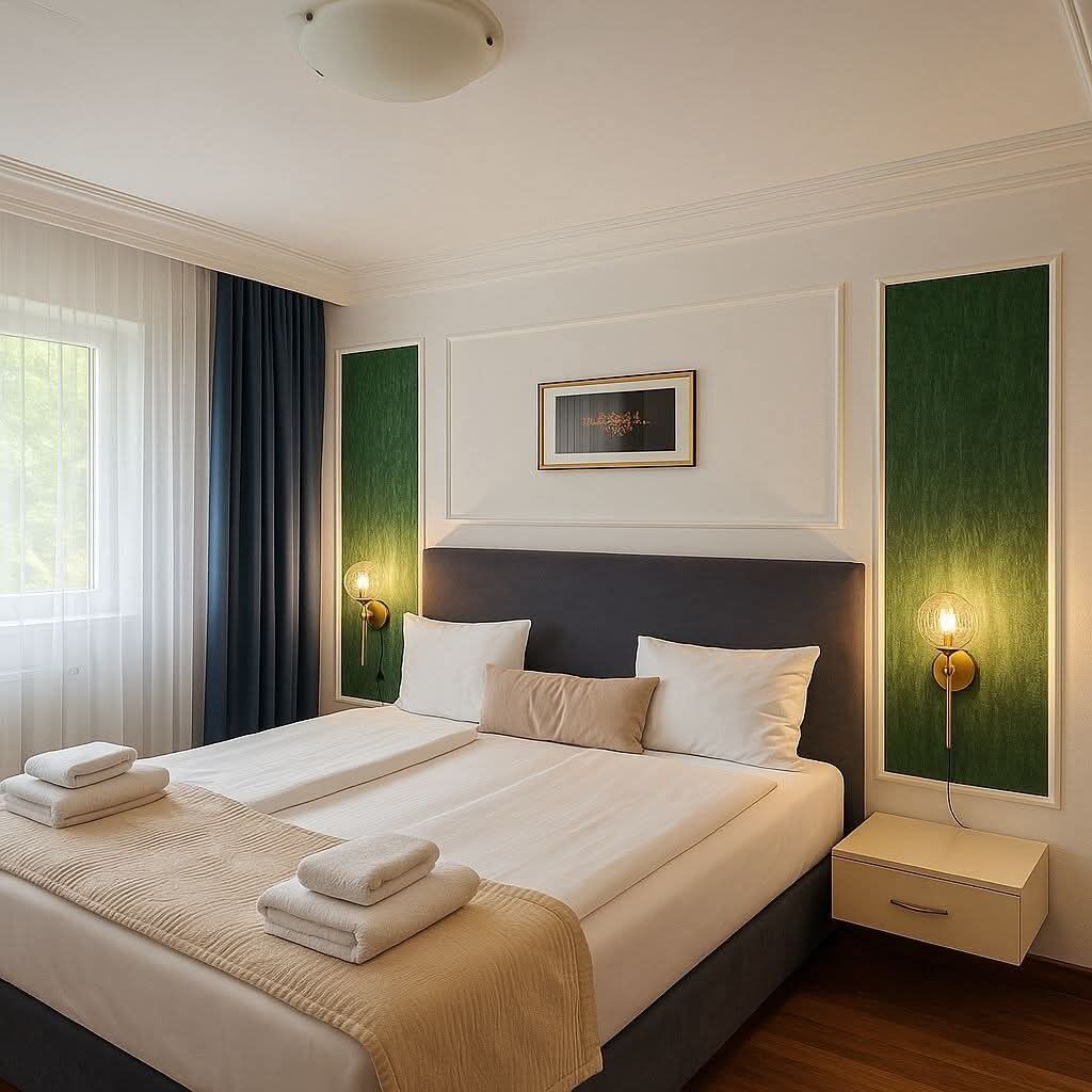 Comfort Double Room | Desk, soundproofing, free WiFi, bed sheets