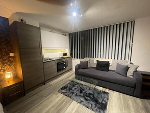 Comfort Condo, Non Smoking | Living area - Radio City Apartments near City Centre (Liverpool)