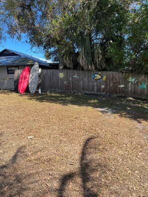 Overnattingsstedets uteområder