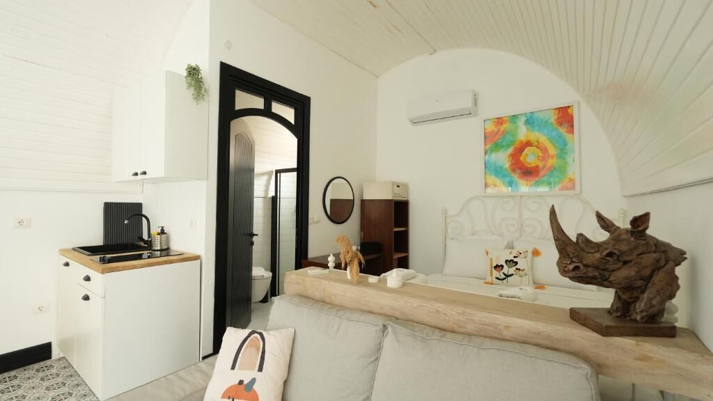 Comfort-talo, 1 makuuhuone, yksityinen uima-allas, näköala puutarhaan