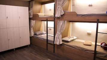 Dormitorio compartido, vistas a la ciudad