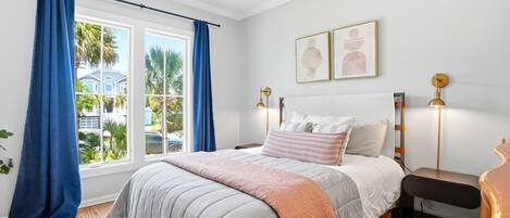4 chambres, bureau, Wi-Fi gratuit, draps fournis