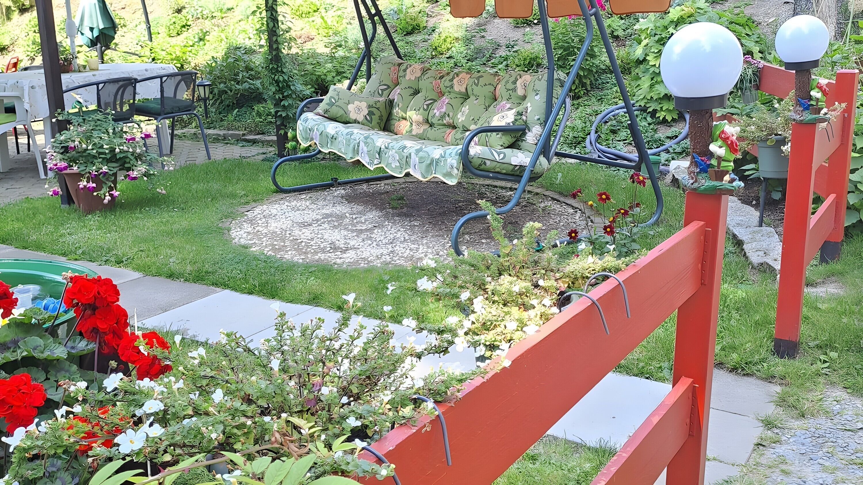 Enceinte de l’hébergement