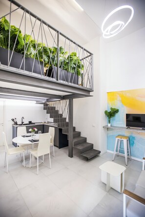 Apartment, 1 Bedroom, Non Smoking | Living area - Volta House by DM (Como)