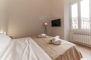 Appartement, uitzicht op de stad