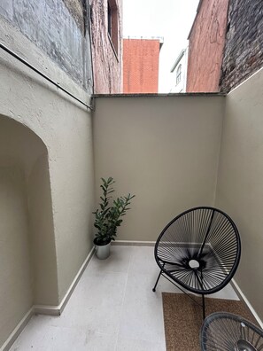 Terrace/patio - Charmant studio avec mezzanine & Terasse (Bruxelles)