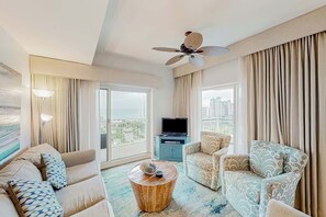 Smart TV - 🌊🌴Gulf Views | Walk to Beach | Great Amenities | Luau II 6832/6834 (Miramar Beach)