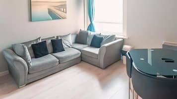 Leilighet, ikke-røyk, privat bad | Oppholdsområde