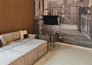 Condo, para no fumadores, baño privado | Interior