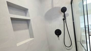 Hair dryer, towels