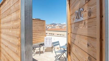 Appartement, 1 chambre, balcon | Terrasse/Patio