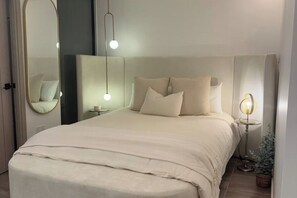 1 habitación, tabla de planchar con plancha, wifi y ropa de cama 