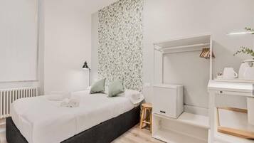 Camera singola, 1 letto a una piazza e mezza, aria condizionata