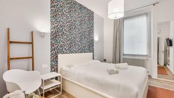 Camera doppia, 1 letto matrimoniale, aria condizionata