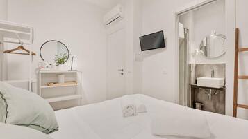 Camera singola, 1 letto a una piazza e mezza, aria condizionata