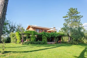 Exterior - Exclusive villa in Sabina with a view and a pool (Magliano Salvina)