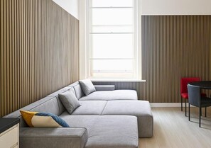 Family Condo, Non Smoking, Pets not allowed | Living area - The Vault Liverpool near City Centre (Liverpool)