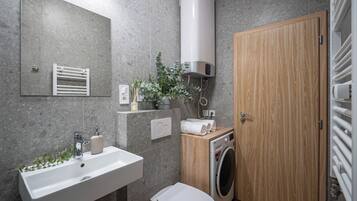 Lägenhet Deluxe - utsikt mot staden | Badrum