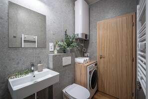 Leilighet – deluxe, byutsikt | Bad