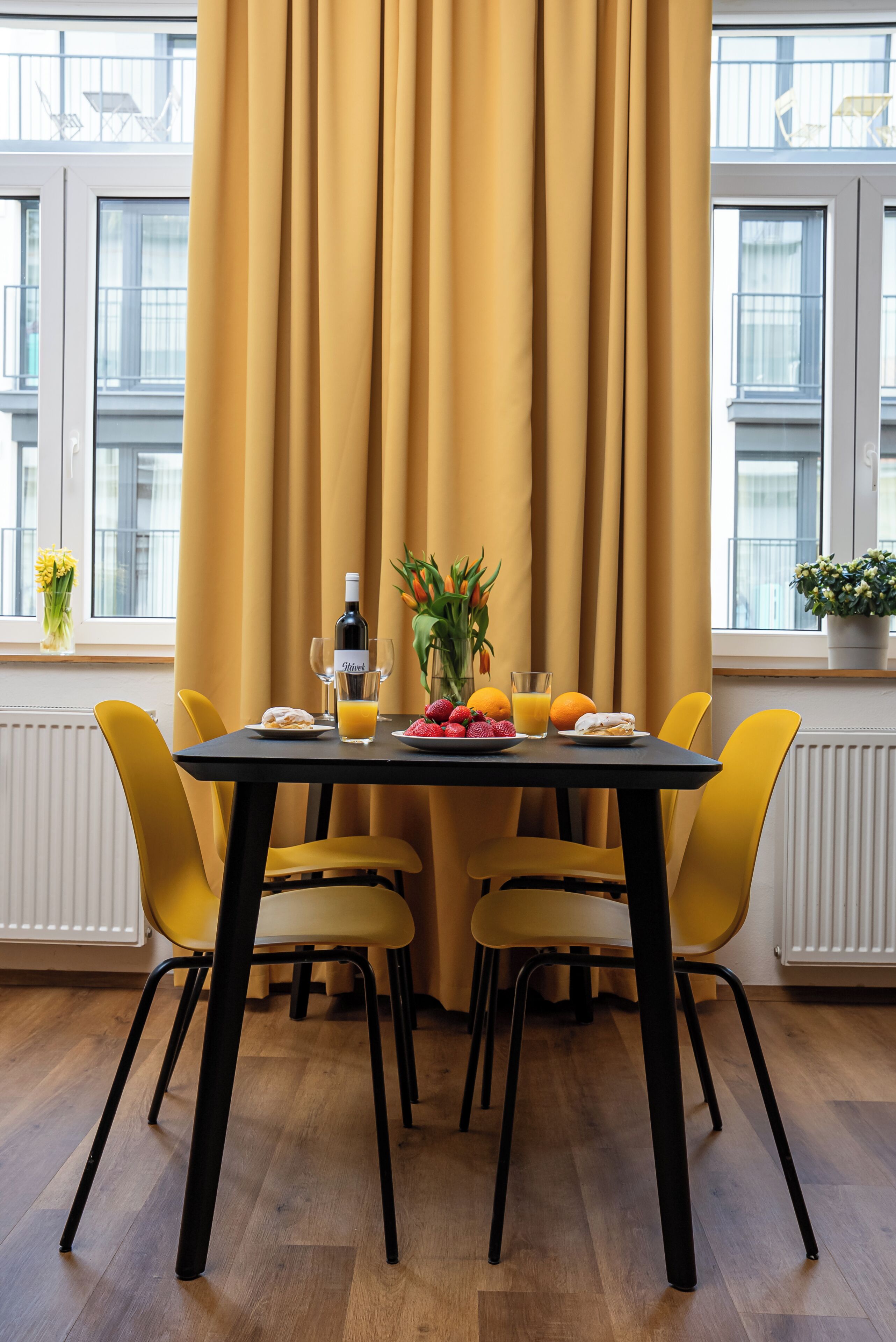 デラックス アパートメント シティビュー | リビング エリア