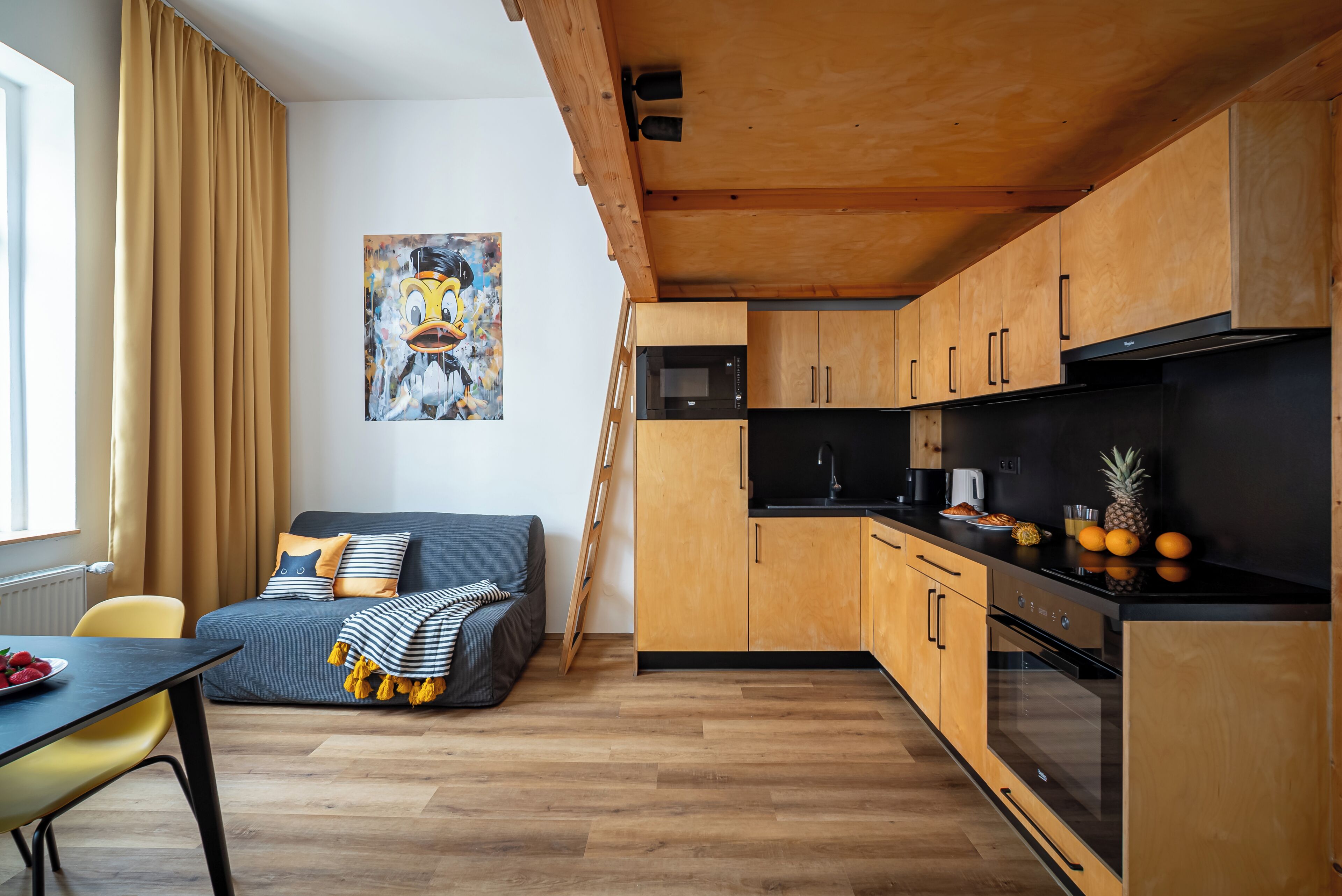 Leilighet – deluxe, byutsikt | Eget kjøkken