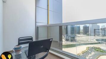 Luxury Studio, Balcony, City View | Balcony view