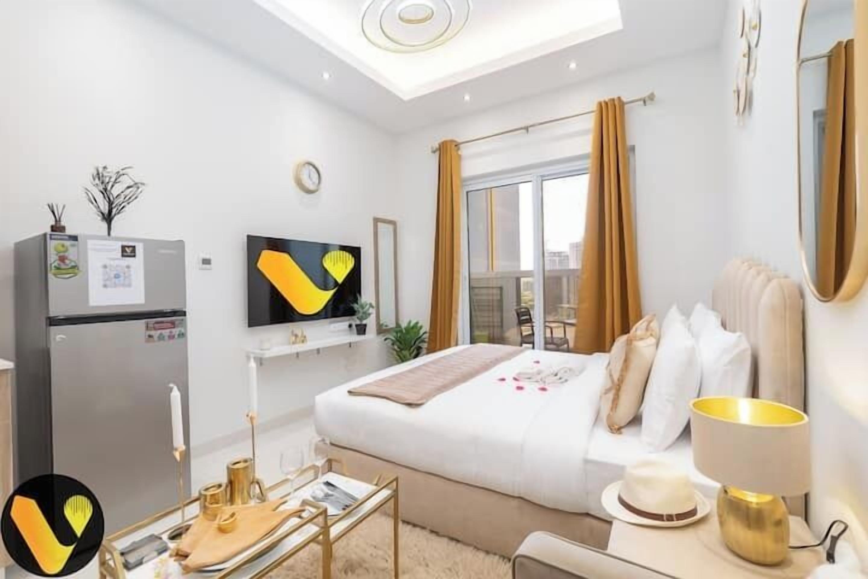 Luxury-Studio, Balkon, Stadtblick