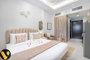 Luxury-Studio, Balkon, Stadtblick