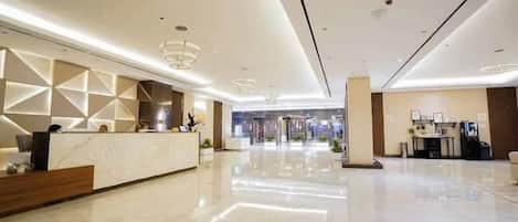 Àrea amb seients del vestíbul