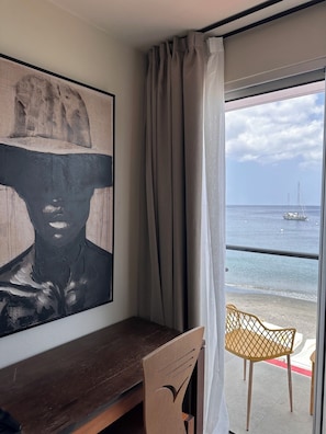Comfort Double Room, Balcony, Sea View | In-room safe, iron/ironing board, free WiFi