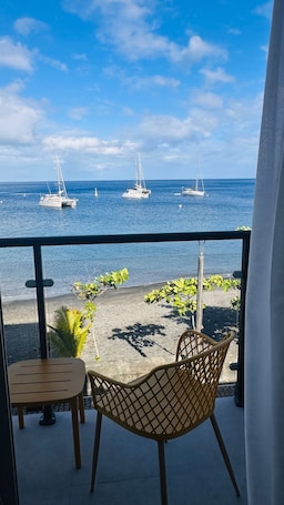 Balcony view. Hotel Ti' Pelican