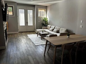 Fireplace, offices