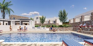 Pool - Soleil Hotel Paros (Drios)