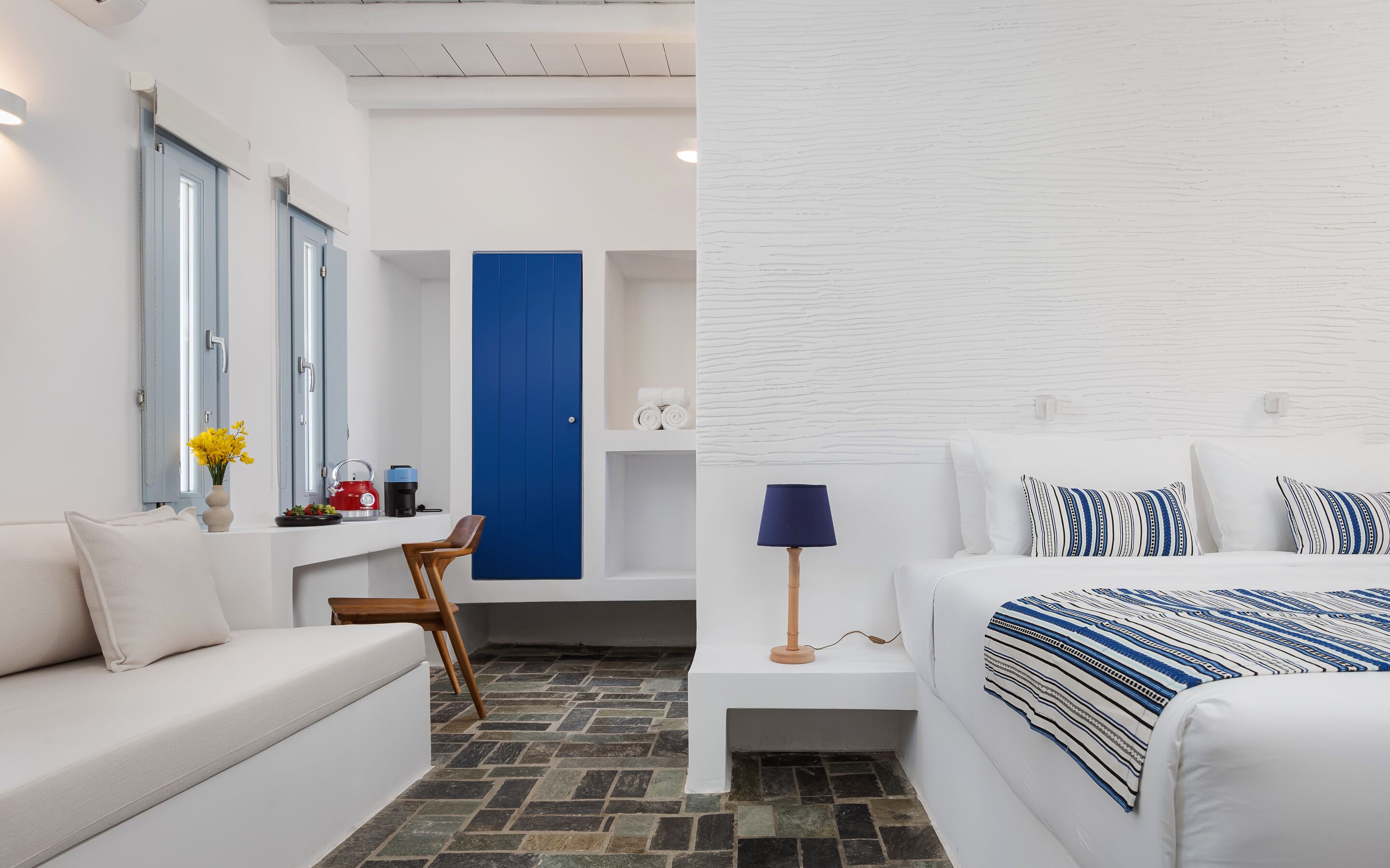Deluxe suite | Lakens van Egyptisch katoen, luxe beddengoed, donsdekens