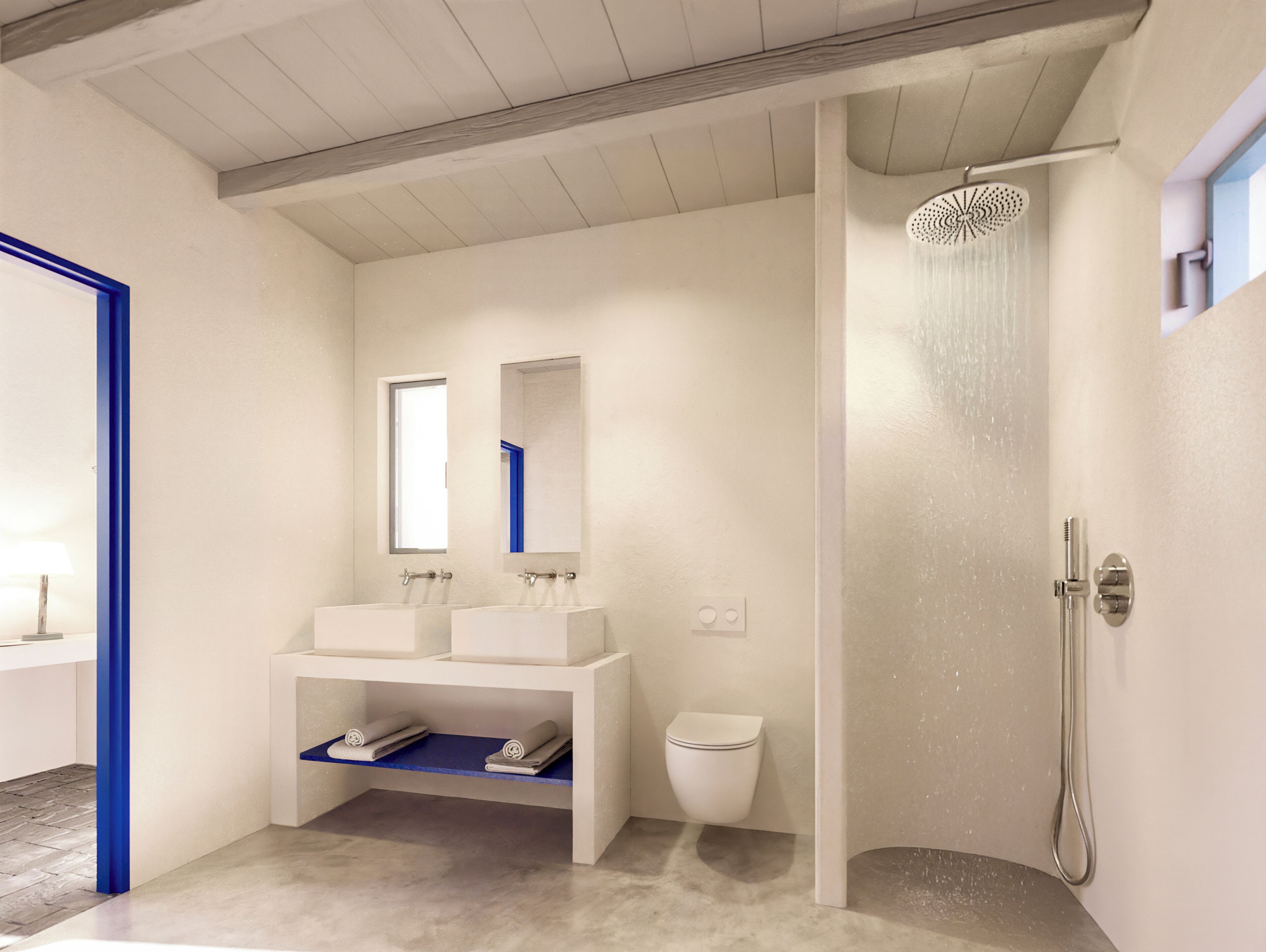 Eco-friendly toiletries, hair dryer, bathrobes, slippers