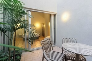 Studio, zum Garten hin (Casal) | Blick vom Balkon