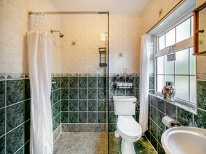 Hair dryer, towels