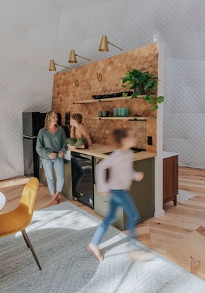 Interior - Glamp Blue Ridge - Dome 6 Jane (Gilmer County)