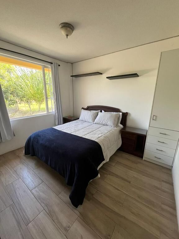 Chambre Double Confort, salle de bains privée, vue jardin