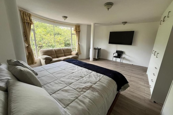 Habitación Deluxe doble, baño privado, vistas al jardín