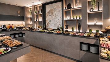 Petit déjeuner buffet