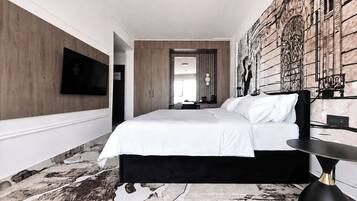 Ropa de cama de alta calidad, colchones con efecto memoria y minibar