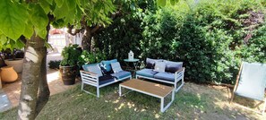 Terrace/patio - FRGK Coastal House, Garden Near Beaches & Ultra (Vallauris)